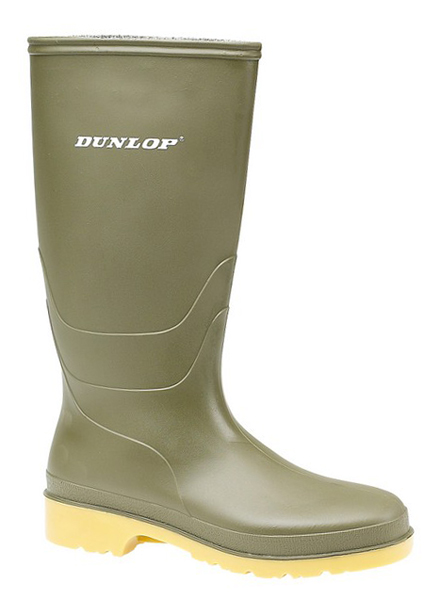 Dunlop Dulls Welly - Colour: Green