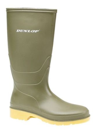 Dunlop Dulls Welly - Colour: Green
