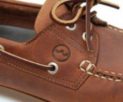 Lace Up Deck Shoes - Mens