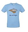 Kids Bembridge Whitecliff T-Shirt in Sky Blue