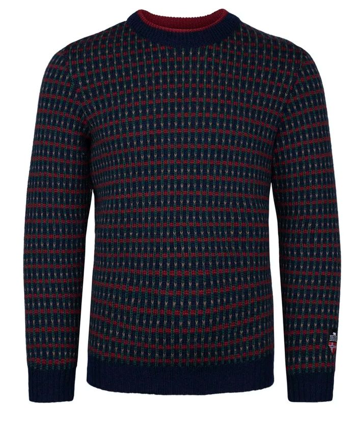 Navy/Red