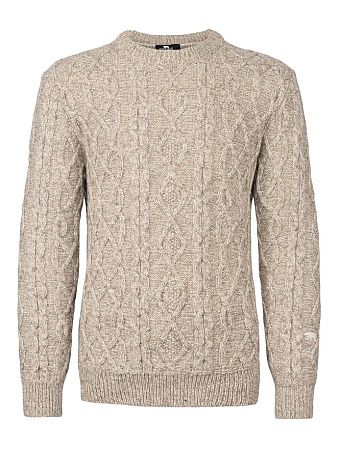 Norlender Torshavn Aran Sweater - Grey