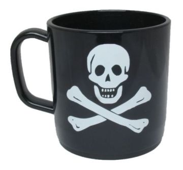 Pirate Mikki Mug - Black